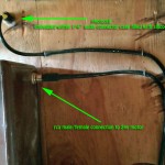 Arduino Chicken Coop Door-installed - Interior Close-up Connections